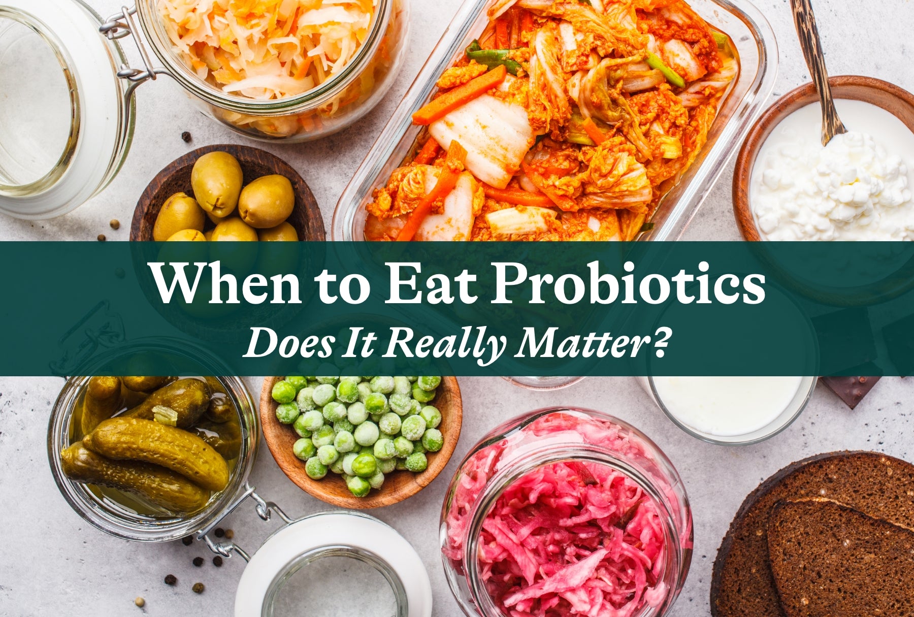 When to Eat Probiotics: Does It Really Matter?