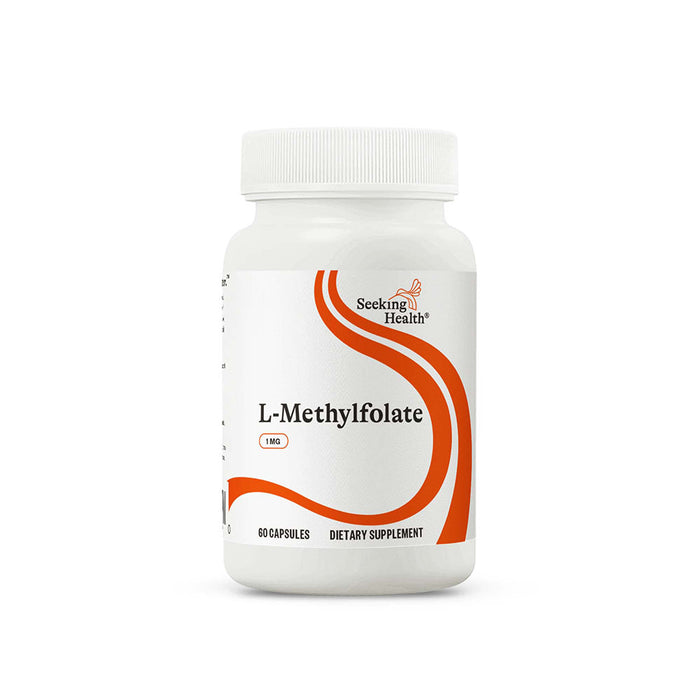 Seeking Health | L-5-MTHF 8,500 mcg | Vitamins | Supplements