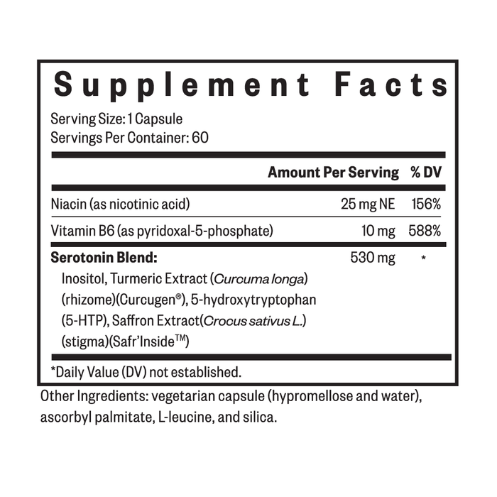 Serotonin Nutrients