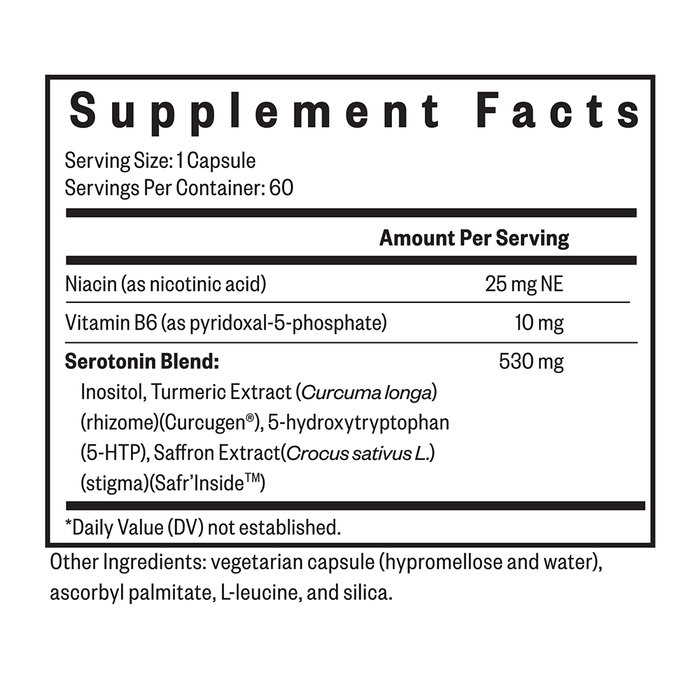 Serotonin Nutrients