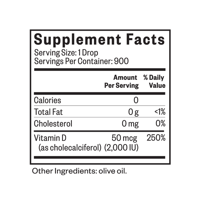 Vitamin D3 Drops