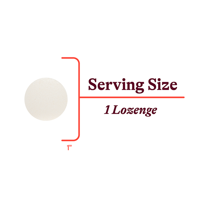 Zinc Lozenge | Dietary Supplement | Seeking Health | Serving Size 