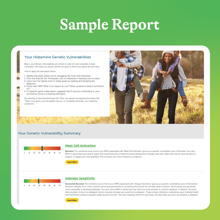 Histamine Report